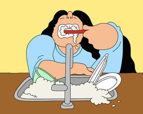 Must Our Housemate Avoid Brushing Their Teeth at the Kitchen Basin?